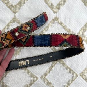 Vintage A.Brod belt size medium